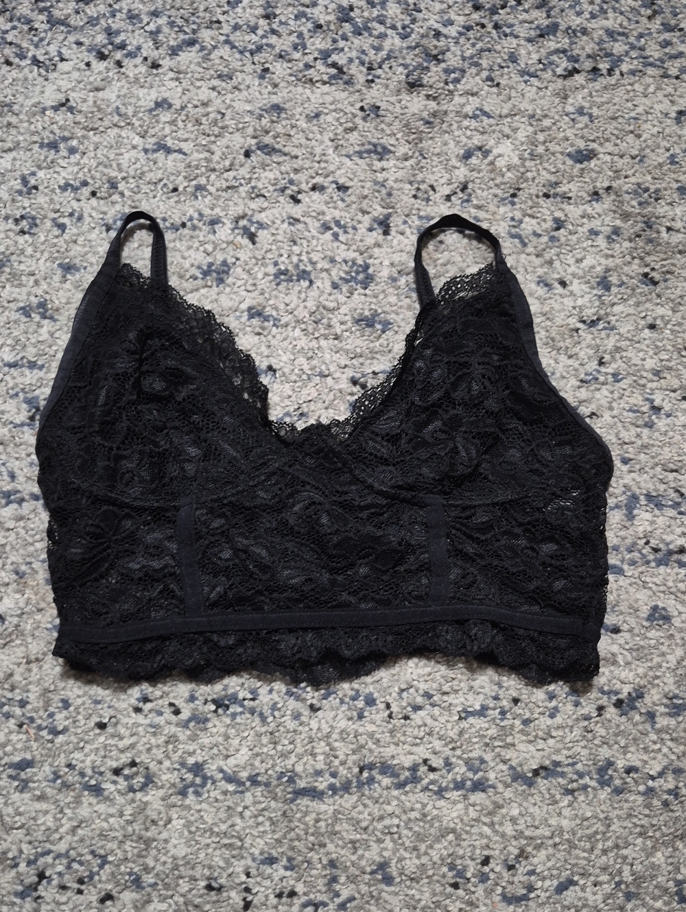 Kendall & Kylie Black Lace Bralette